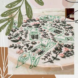 Woodland on shirt