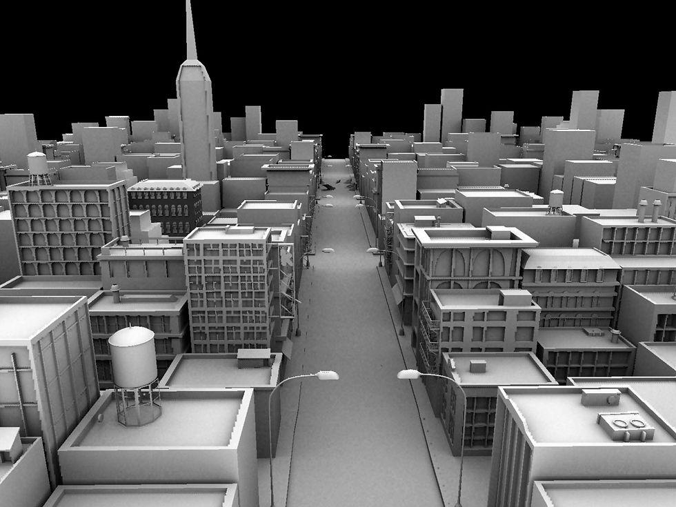 3d modeling pour caméra mapping