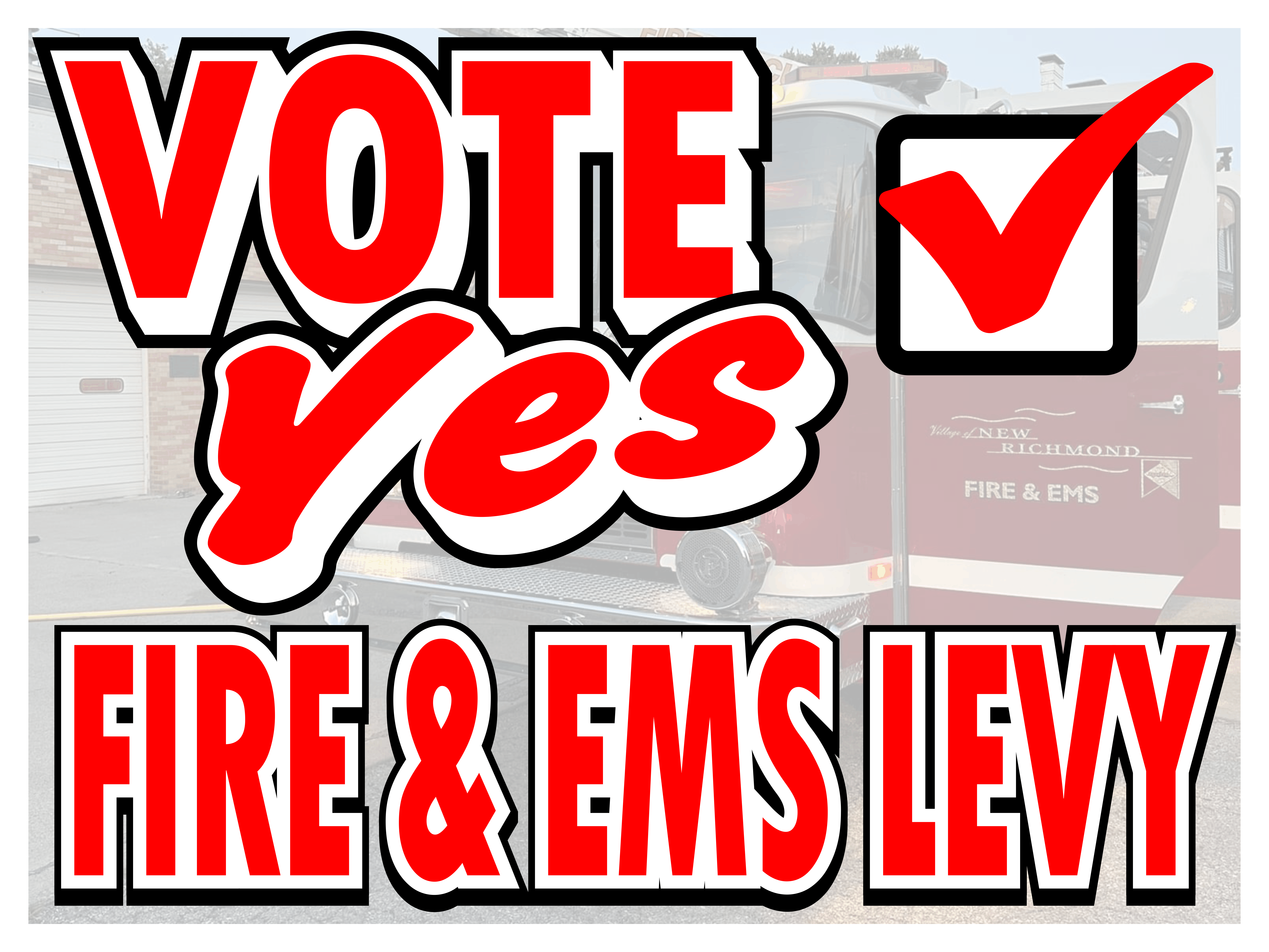 2023 Levy Signs - Fire.