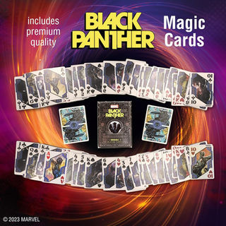 MARVEL MAGIC COMIC BOOK SET BLACK PANTHER | Fantasma Toys (NEW)