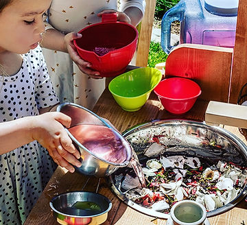 Mud Kitchen Play