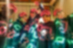 Groep met toffe dansers