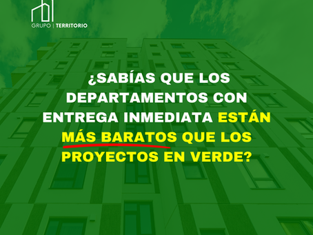 ¿Por qué los departamentos con entrega inmediata están más baratos en 2025?