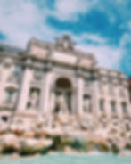 La Fontana di Trevi.