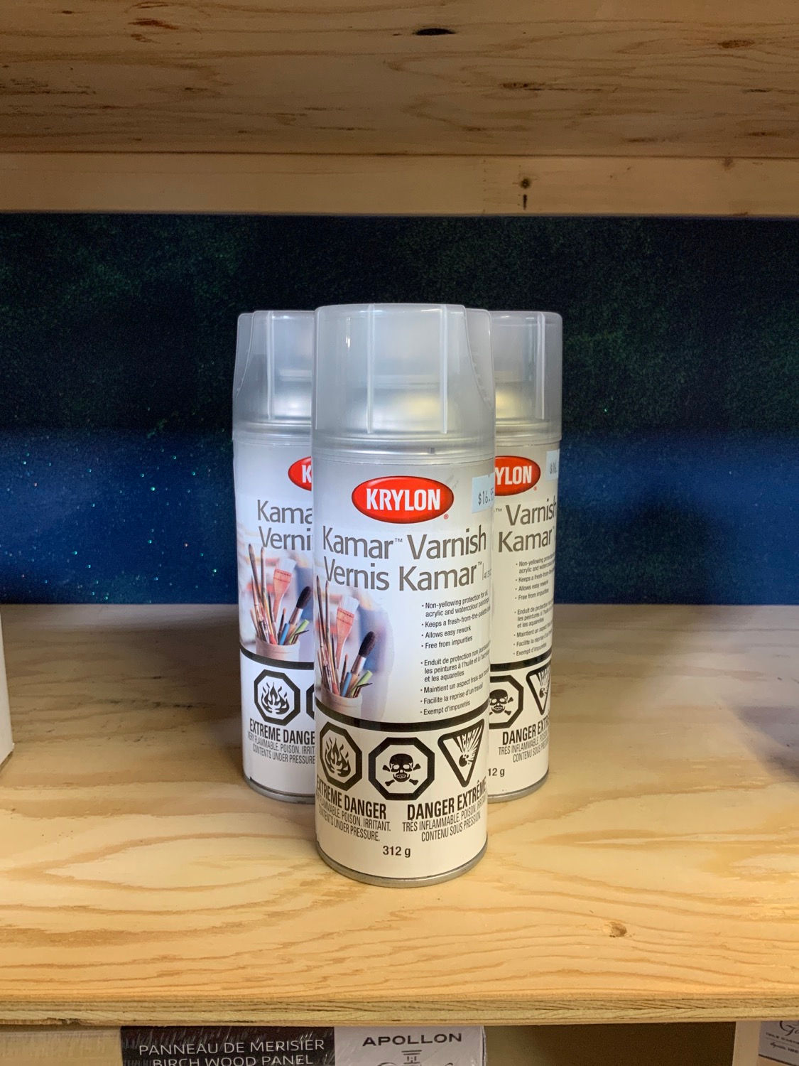 Krylon Kamar Varnish - 312g