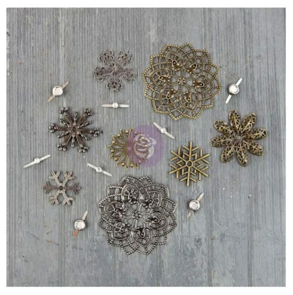 Mechanicals - Vintage Snowflakes