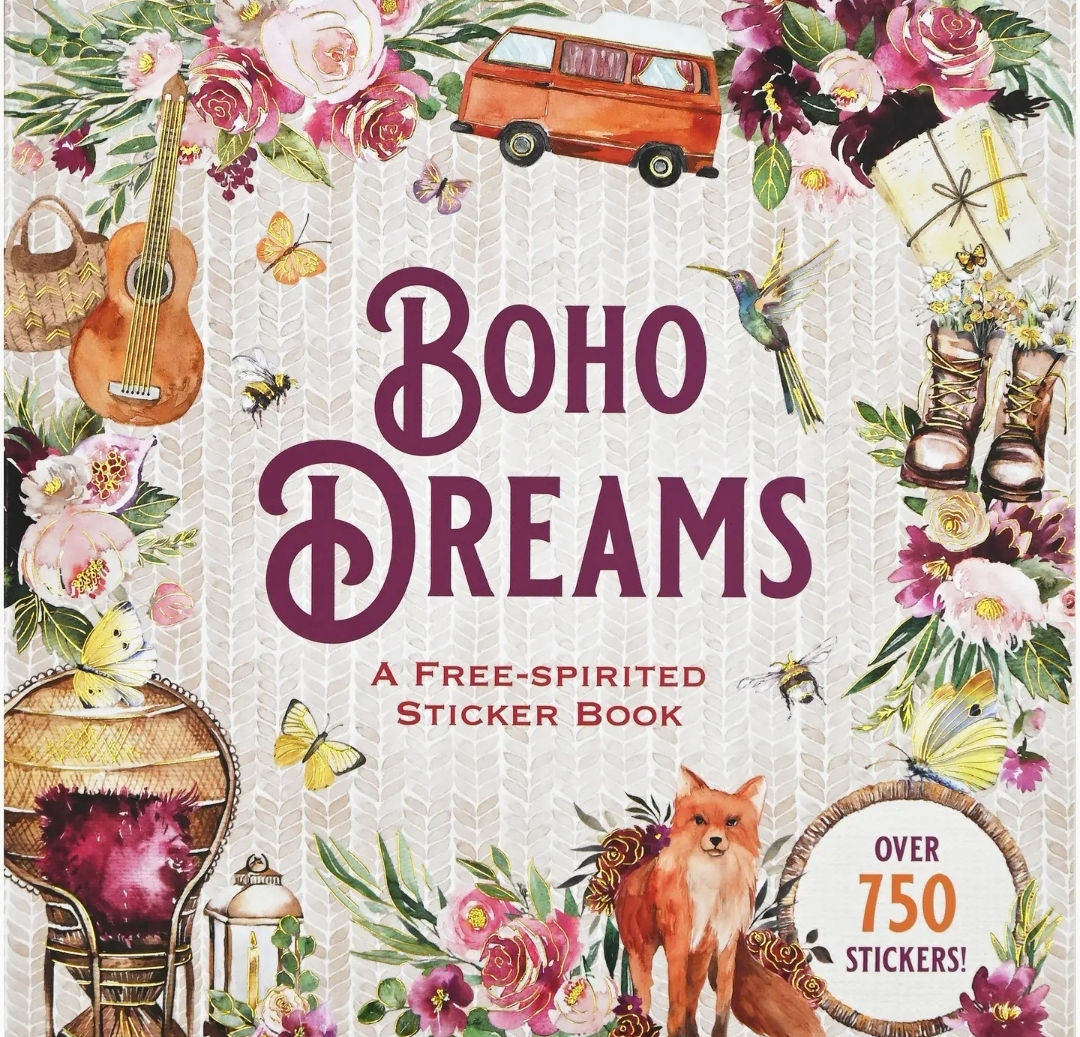 Boho Dreams Sticker Book