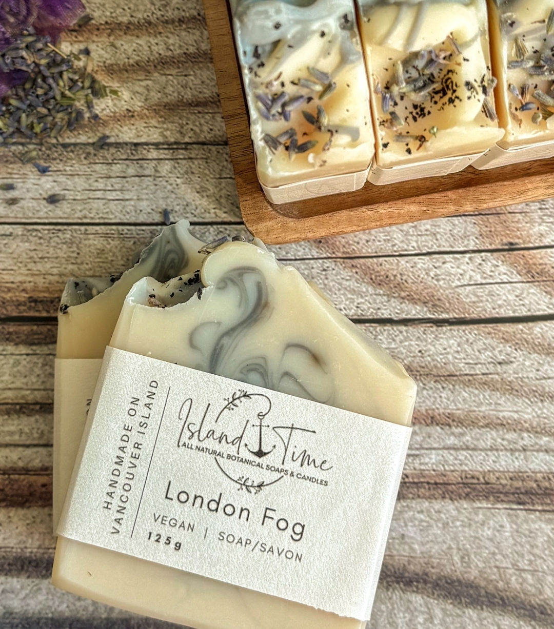 All Natural London Fog Handamde Artisan Soap Bar