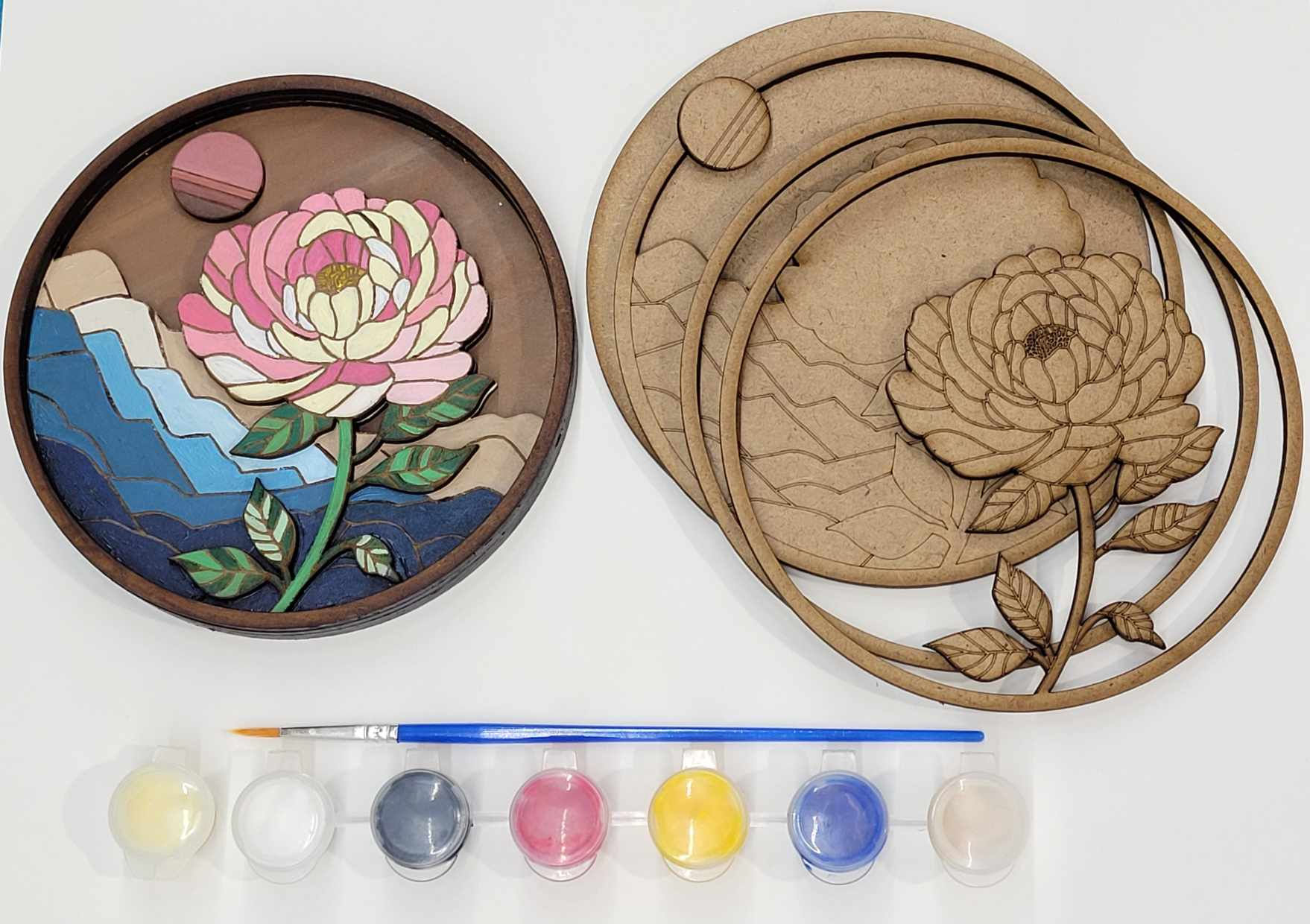 Multi-Layer Paint Kit- Wild Rose Mountain