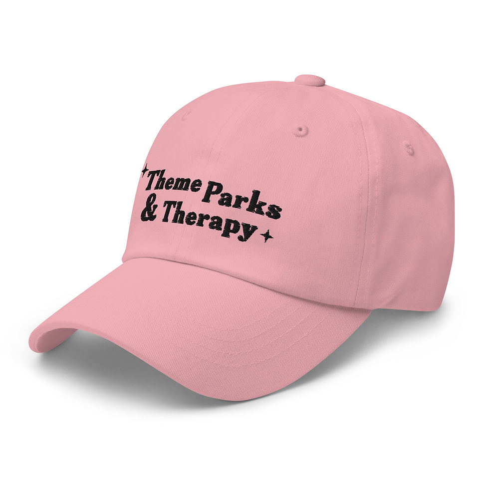 Thumbnail: Theme Parks & Therapy Dad hat in multiple colors