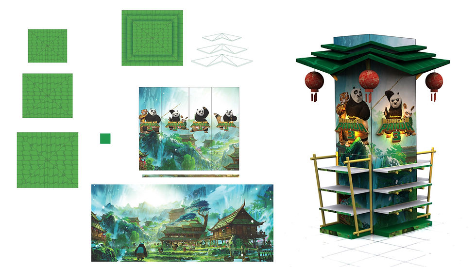 Kung Fu Panda3 Pillar