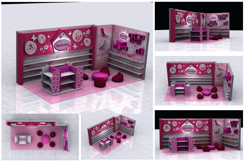 Bambolina Doll House Area