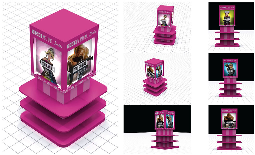 Barbie Pillar