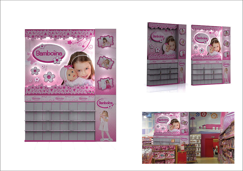 Bambolina Display Wall