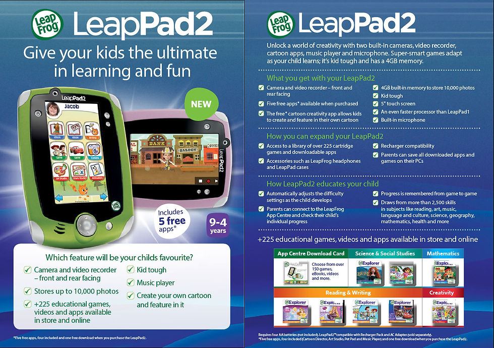 Leapfrog Leap Pad2