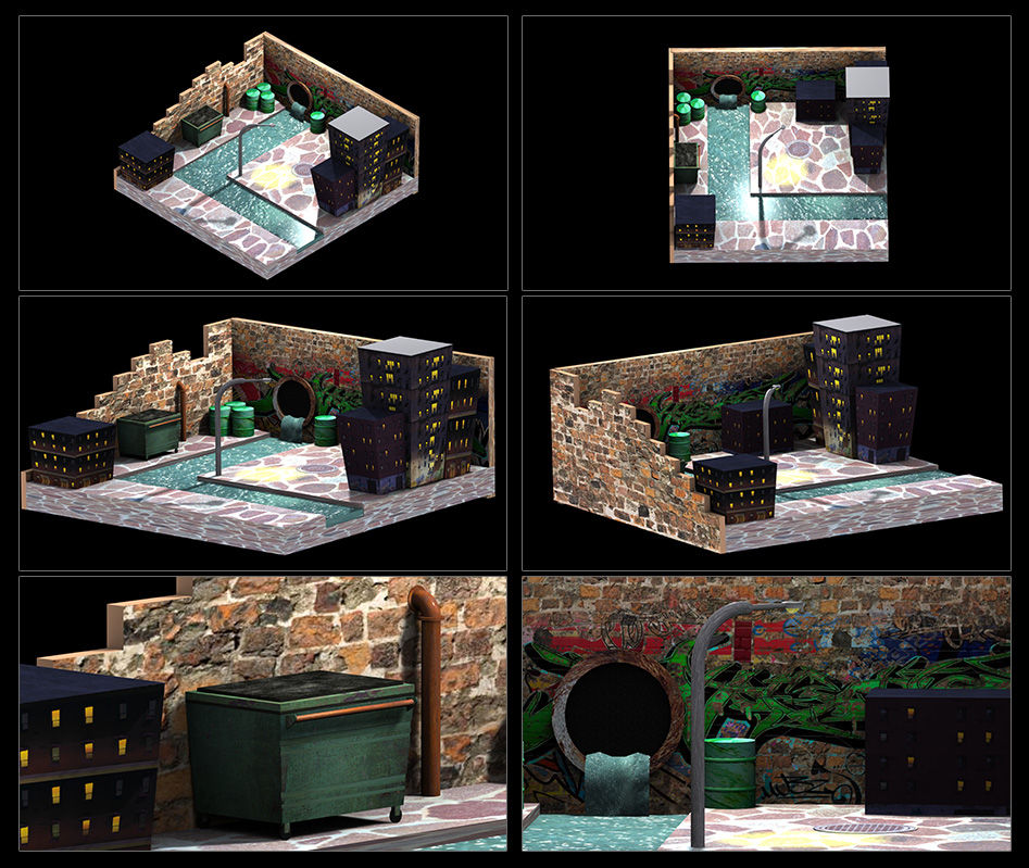 TMNT Diorama
