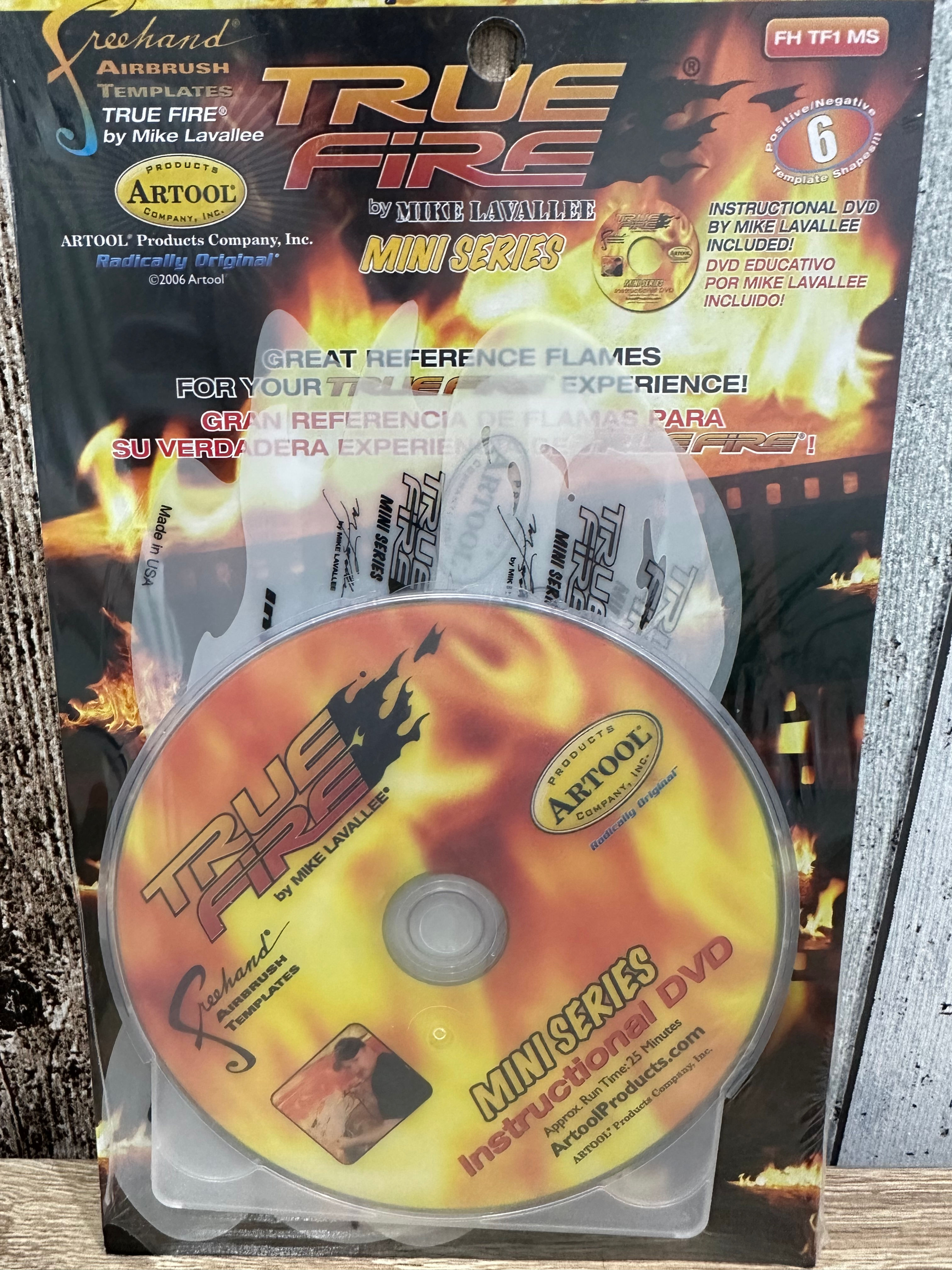 True Fire Mini Stencils + DVD