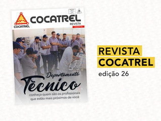 Está no ar a 26º edição da Revista Cocatrel