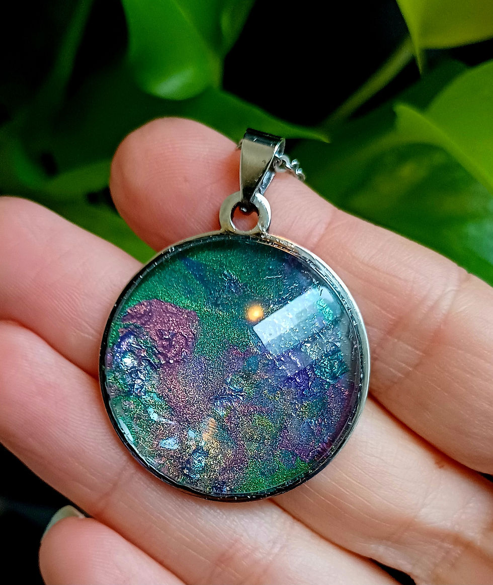 Thumbnail: The Waterlilies Pendant 