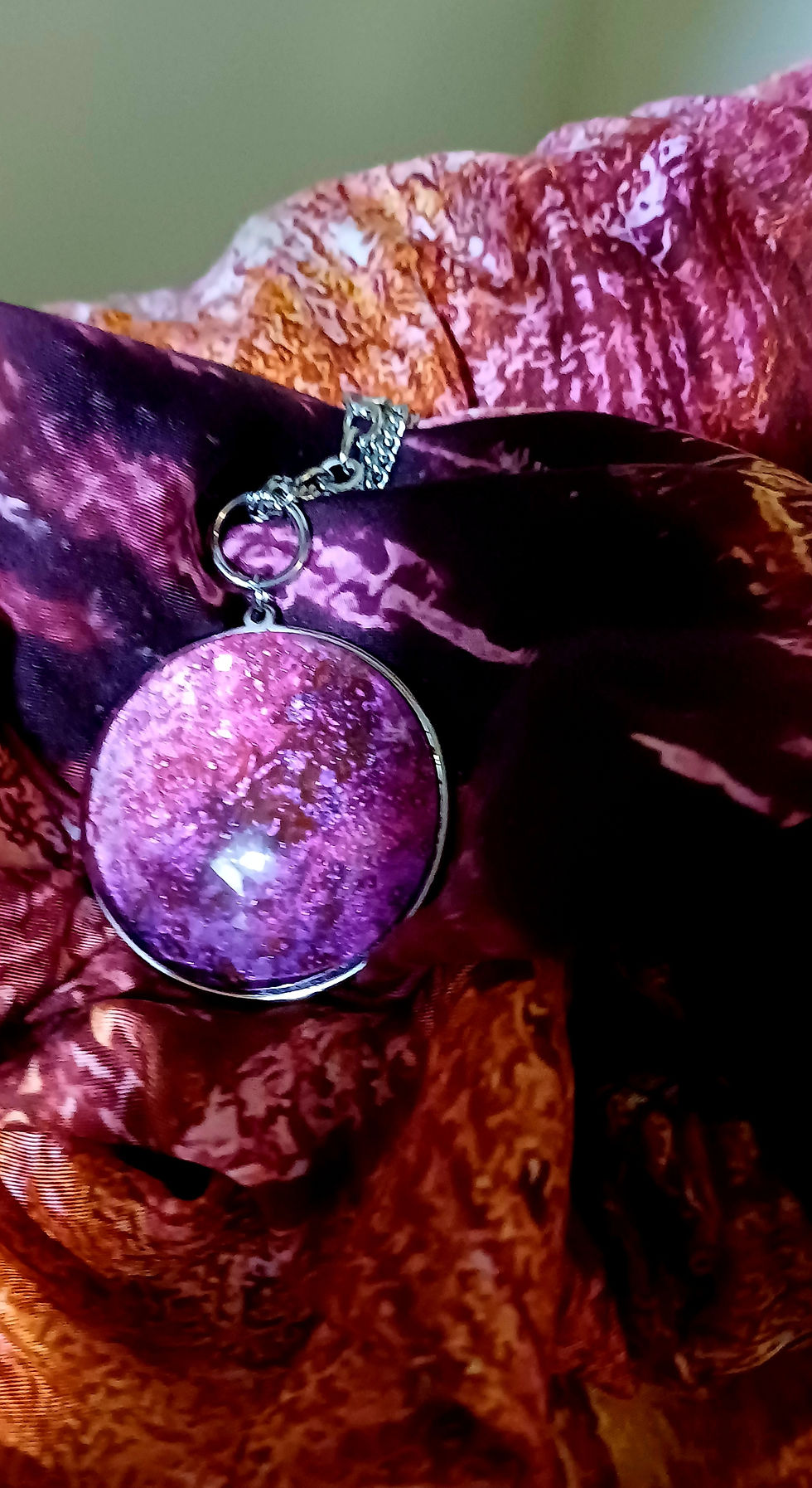 Thumbnail: Purple Sun Necklace 