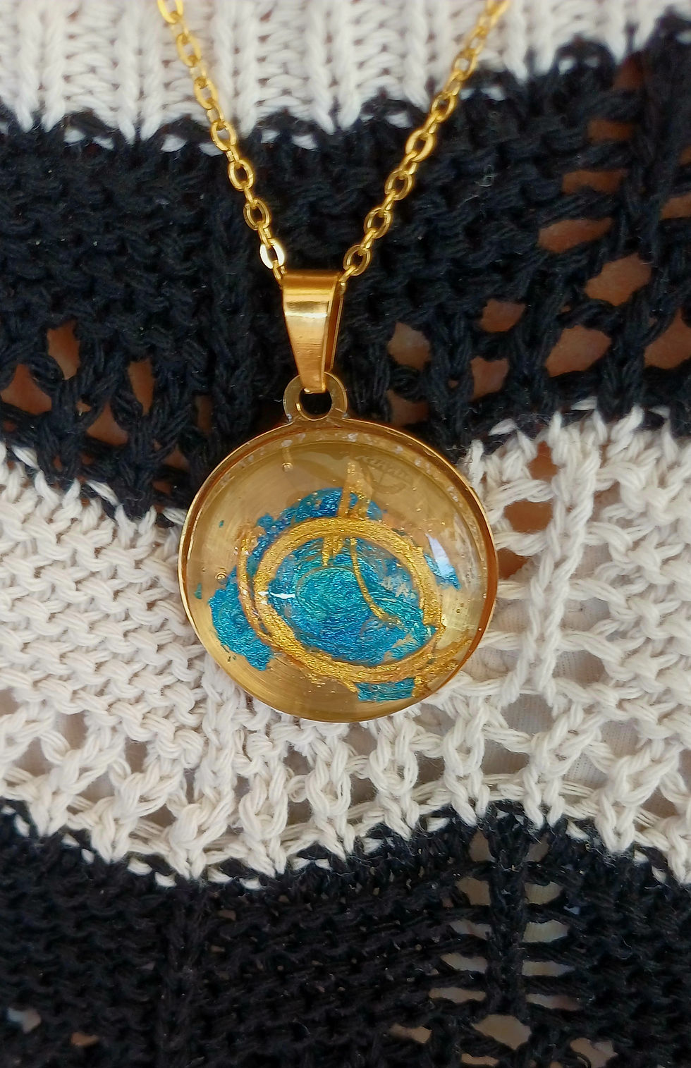 Thumbnail: Blue Halo 😇 💙 Pendant