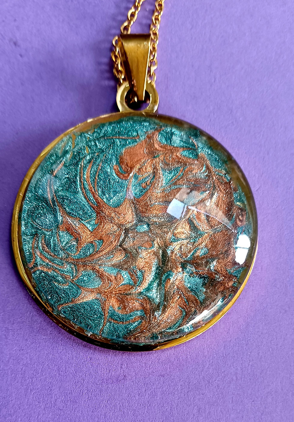 Thumbnail: Copper dream pendant 