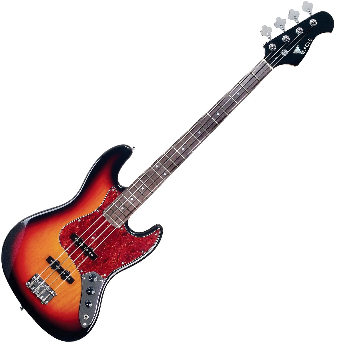 Contrabaixo Jazz Bass Eagle Sjb006 Sunburst – Passivo