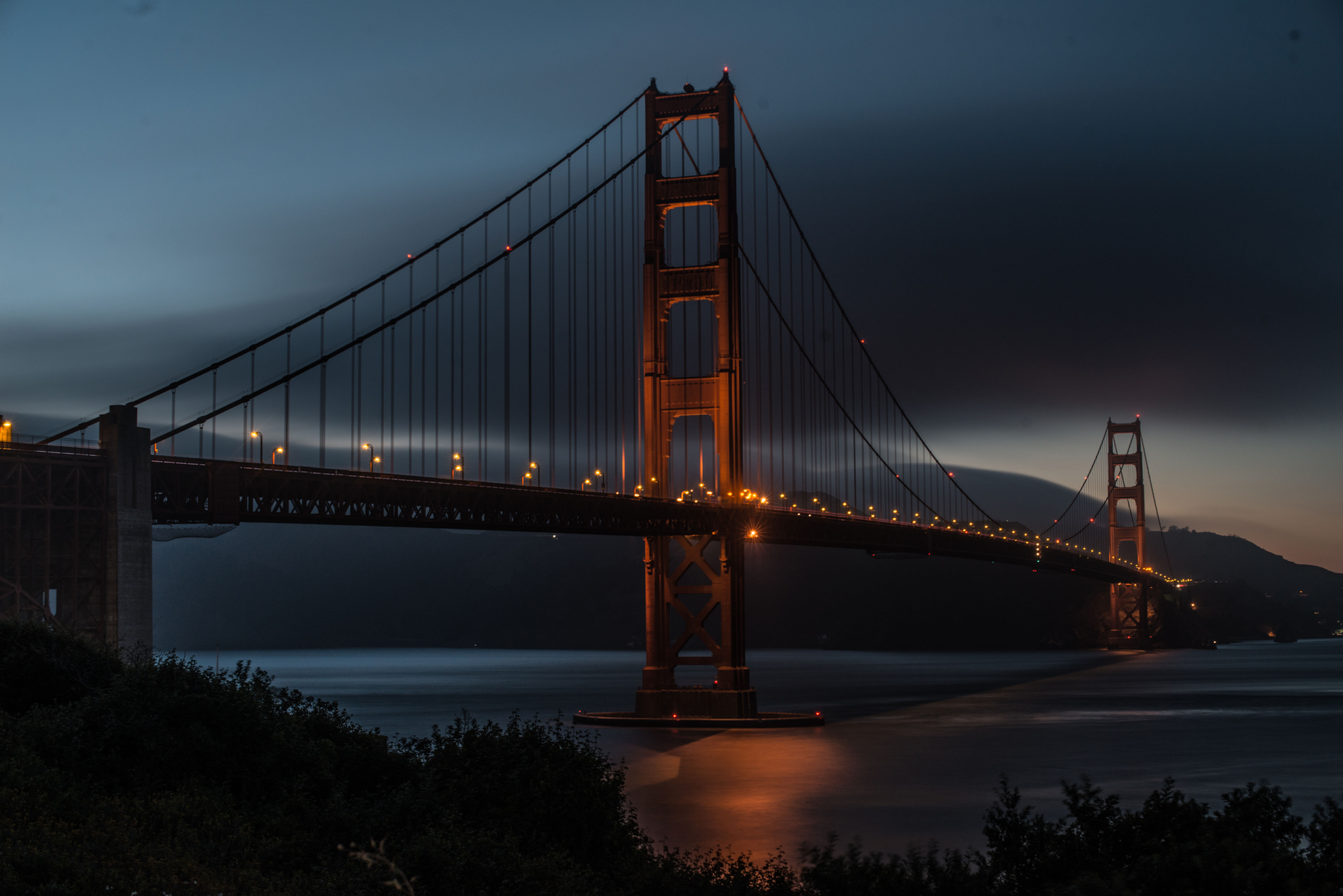 8x10 Framed Golden Gate Bridge