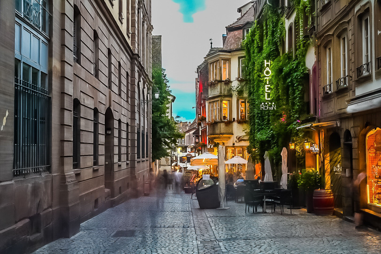 11x14 Framed Strasbourg, France (Vertical/Portrait Orientation)