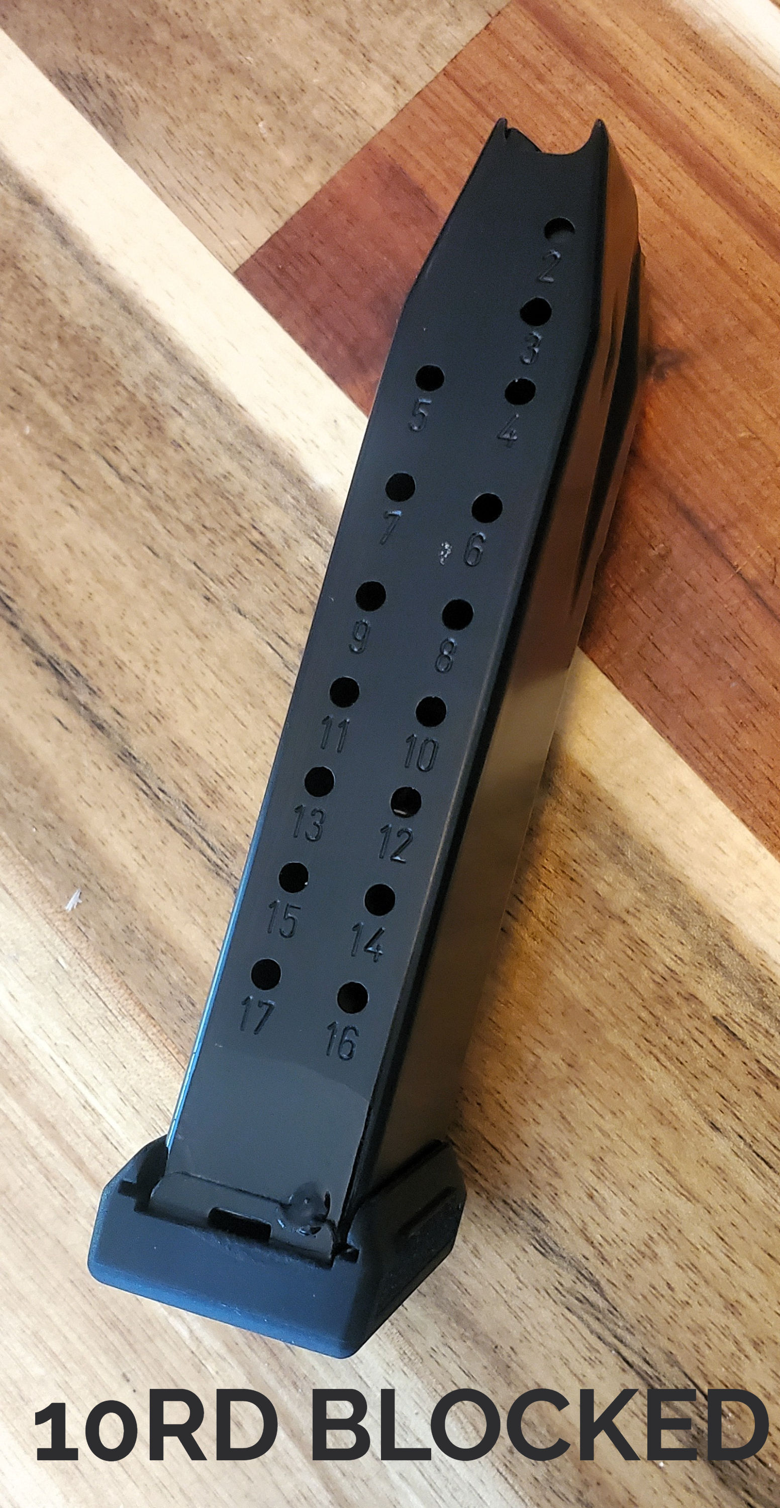 10 ROUND MAGAZINE Canik MC9 Prime / MC9L / MC9LS (BLOCKED)