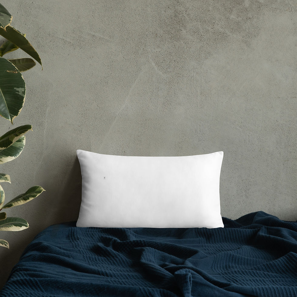 Thumbnail: Pop of colour Pelican Basic Pillow