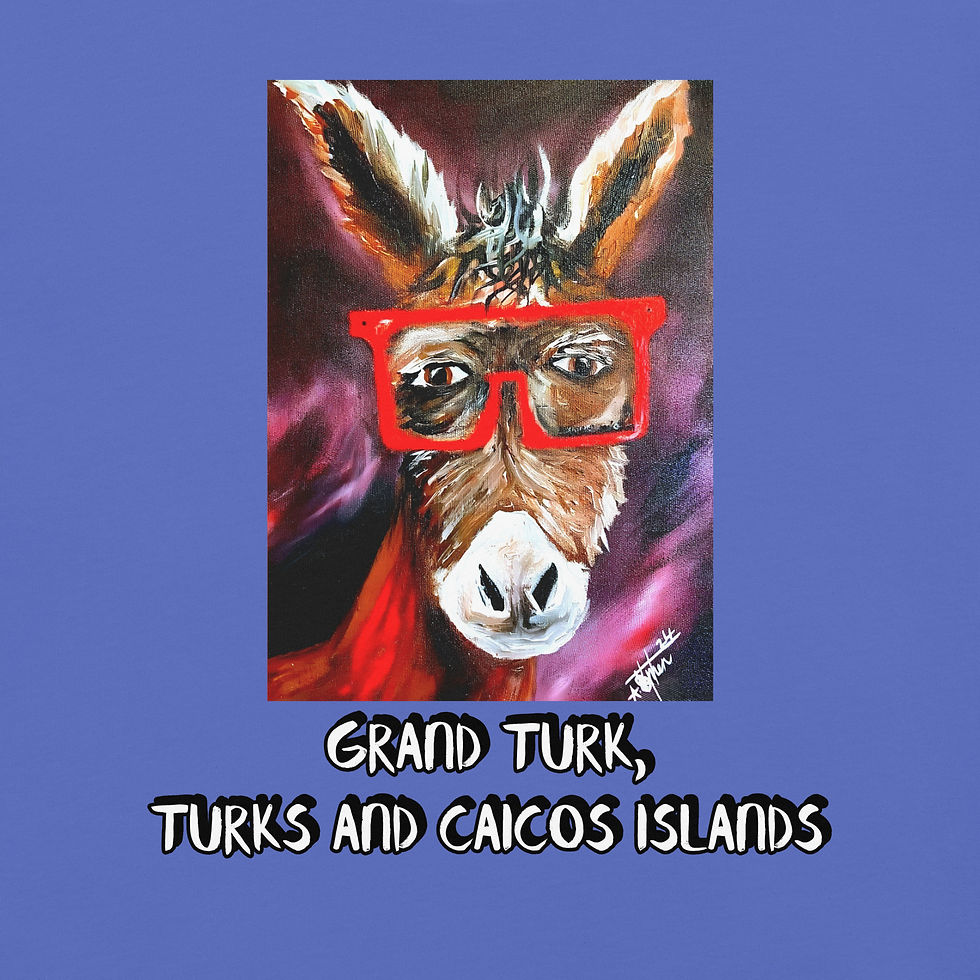 Thumbnail: GDT Donkey Unisex garment-dyed heavyweight t-shirt