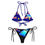 Thumbnail: TCI flag & map All-over print recycled string bikini