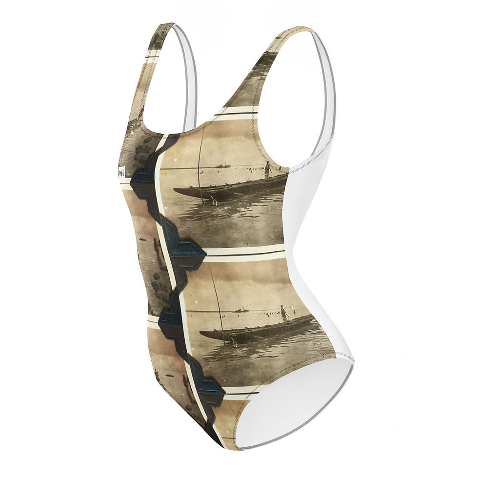 Thumbnail: Ancient photo One-Piece Swimsuit