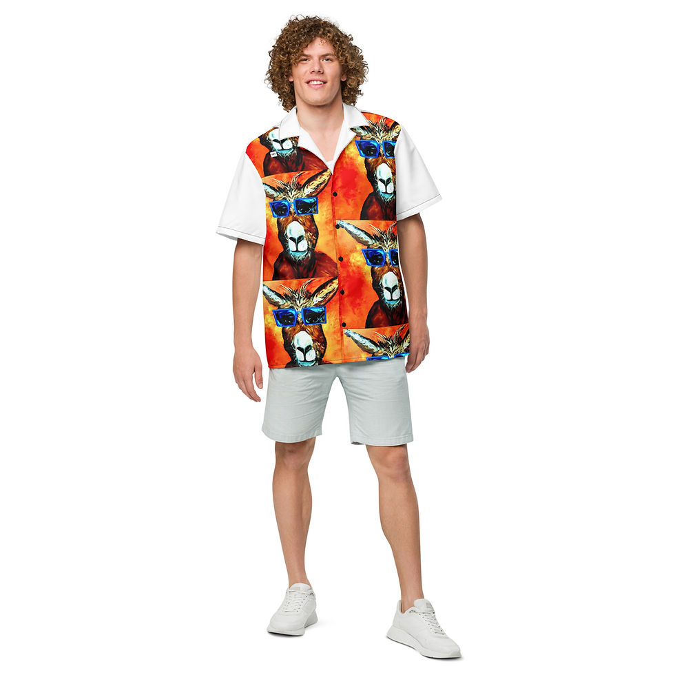 Thumbnail: INFAMOUS JACK Unisex button shirt