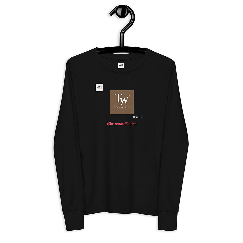 Thumbnail: Exclusive Team Wyatt designer youth long sleeve tee