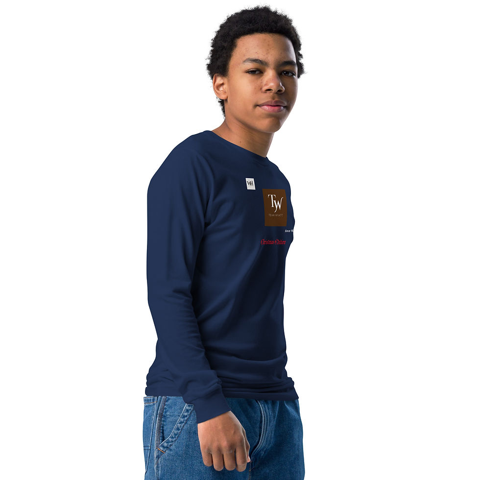 Thumbnail: Exclusive Team Wyatt designer youth long sleeve tee