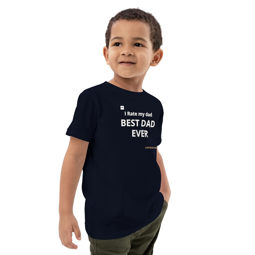 Thumbnail: FATHER'S DAY Organic cotton kids t-shirt
