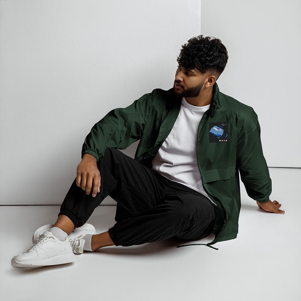 Thumbnail: Turks & Caicos Islands 🇹🇨 Unisex windbreaker