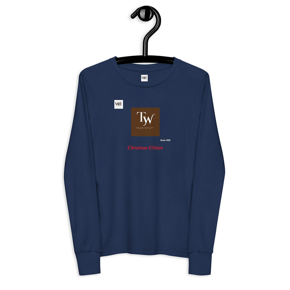 Thumbnail: Exclusive Team Wyatt designer youth long sleeve tee