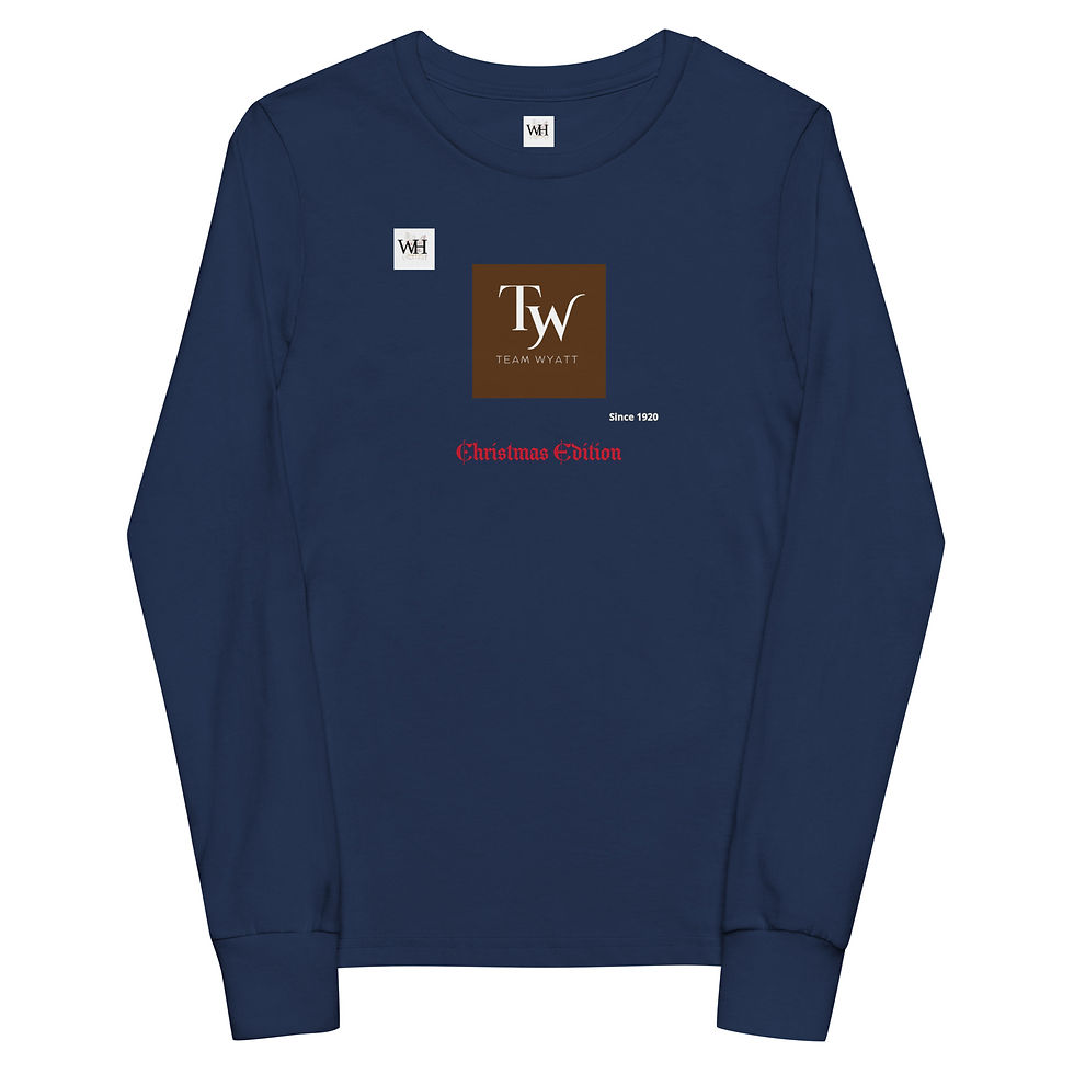 Thumbnail: Exclusive Team Wyatt designer youth long sleeve tee
