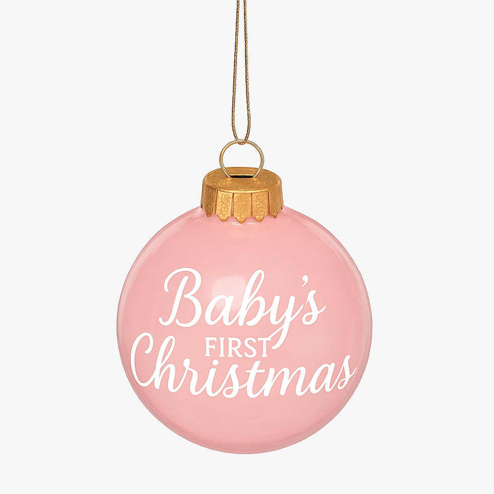 Baby's First Chirstmas Bauble
