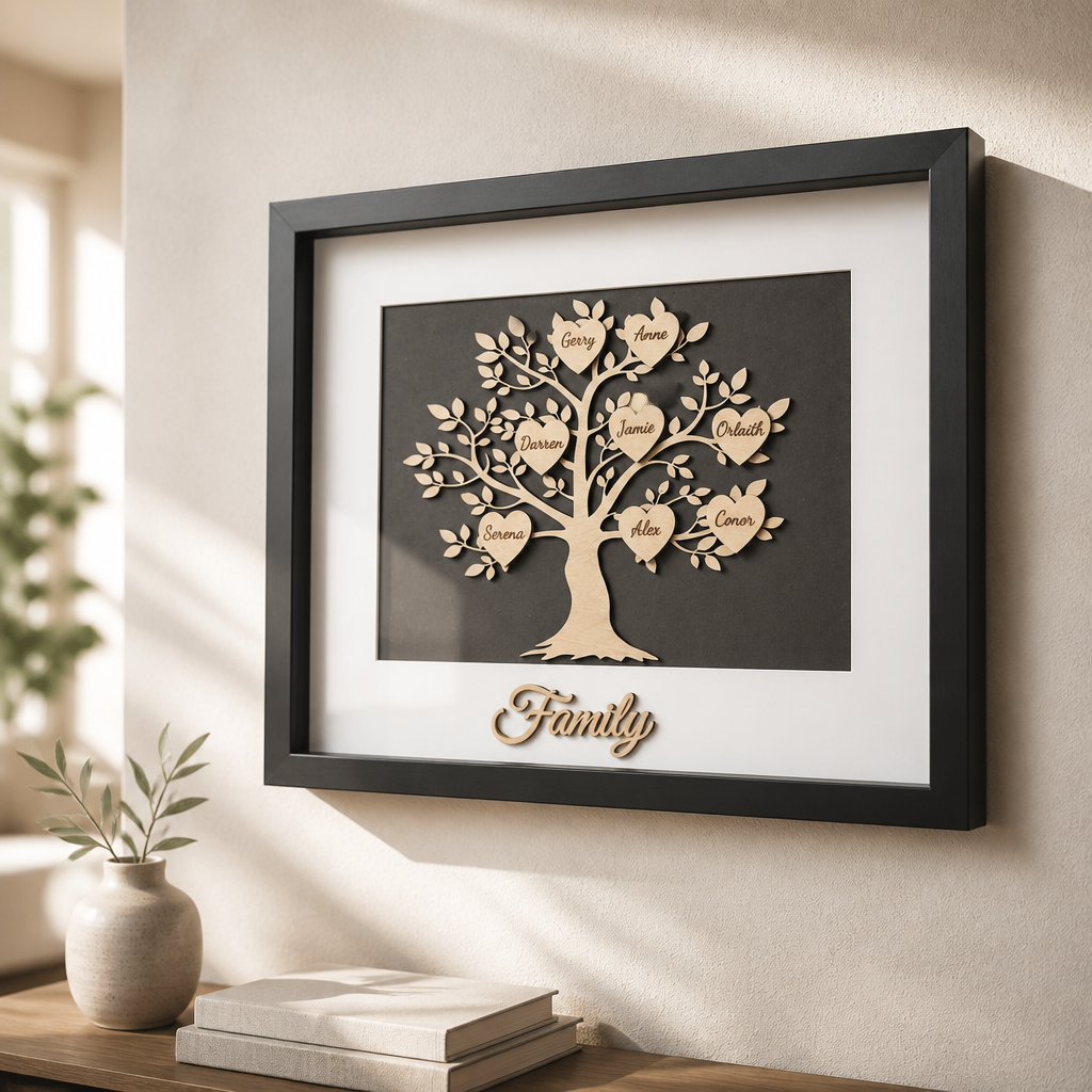 Personalised Family Tree Frame