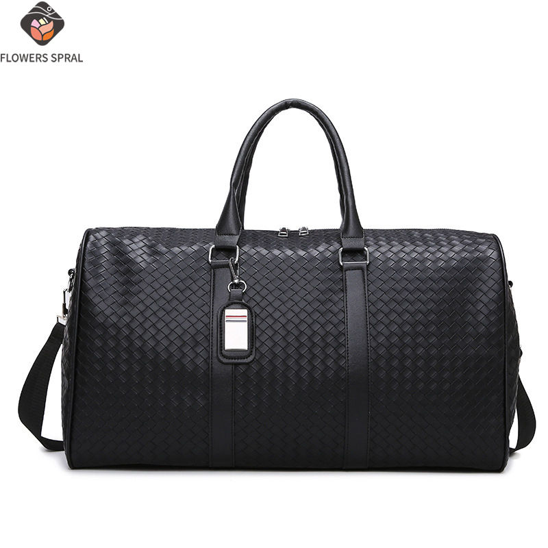 Large Capacity Travel Bag, Made Of PU Leather Material, Designed As A Single/Dou