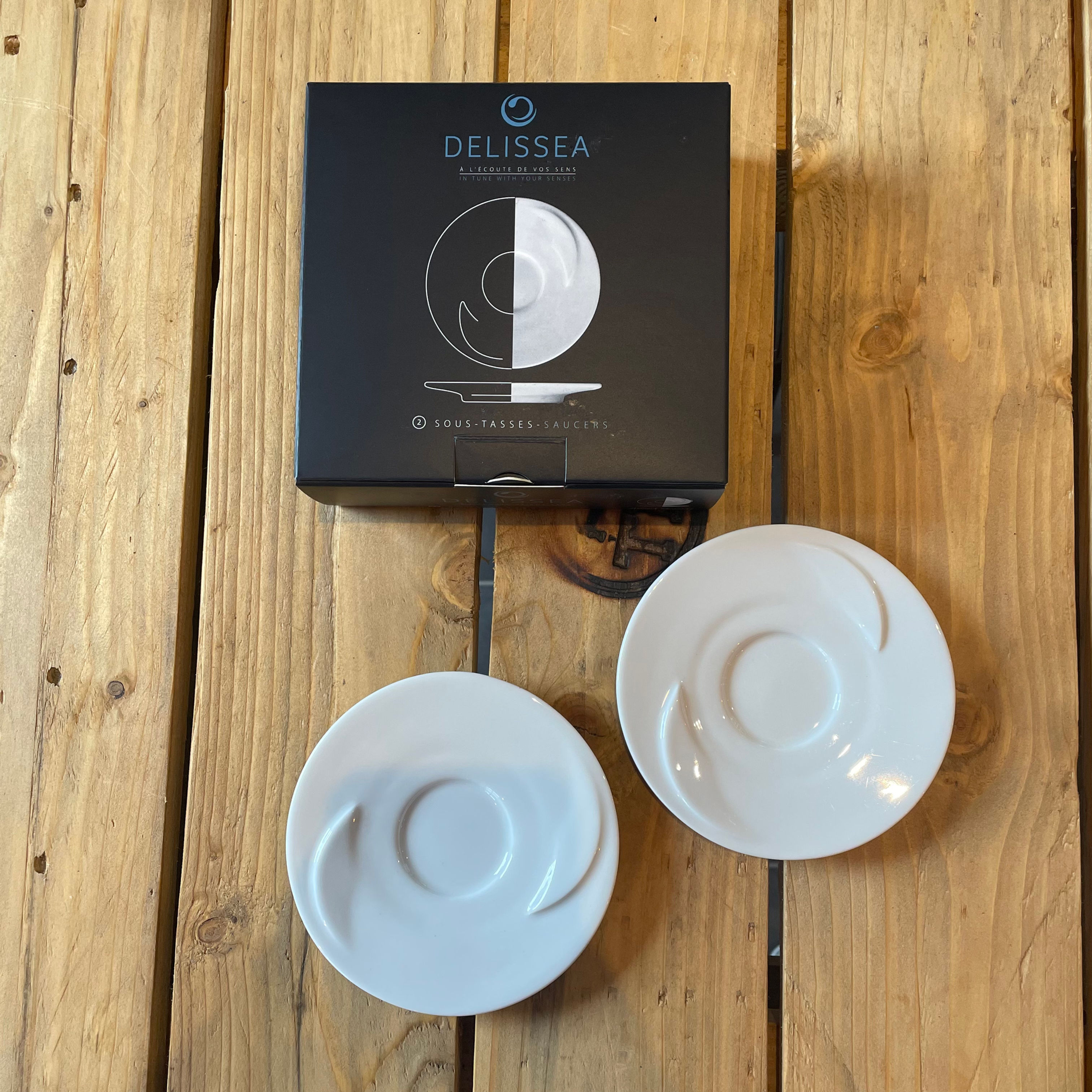Coffret 2 sous-tasses Delissea