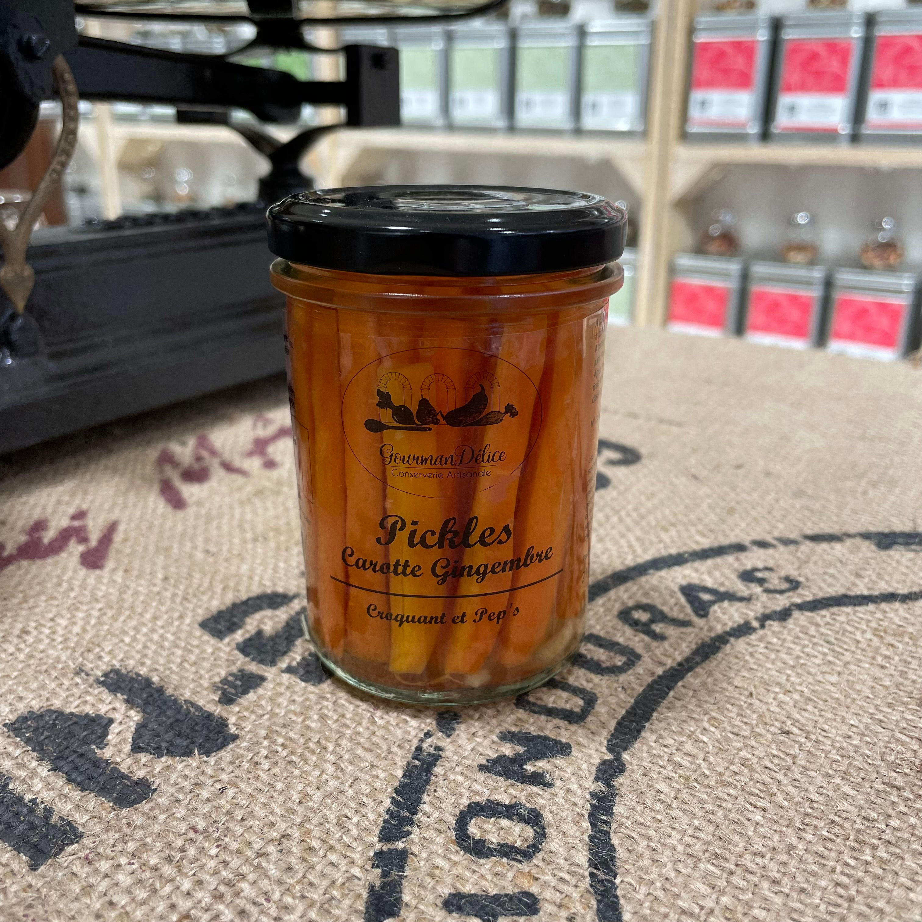 Pickles carotte gingembre