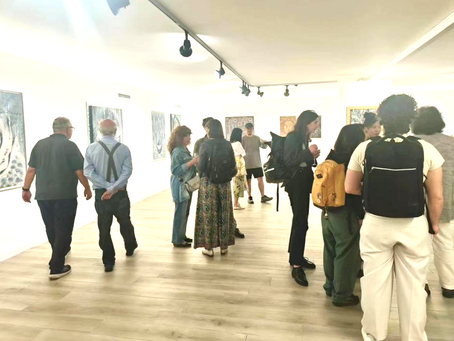 中国油画家吴轲阳国际巡展第二场精彩亮相米兰