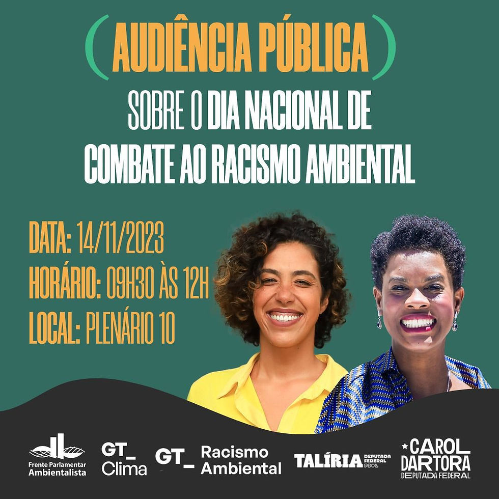 Dia Nacional de Combate ao Racismo Ambiental