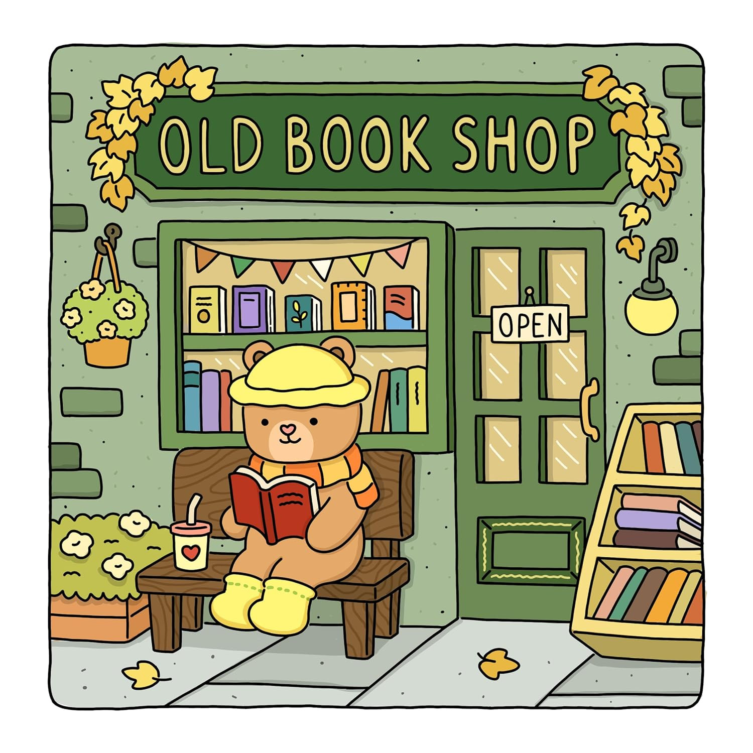 Fuzzy Hygge Cute and Cozy Coloring, Vivi Tinta - Imagem 4