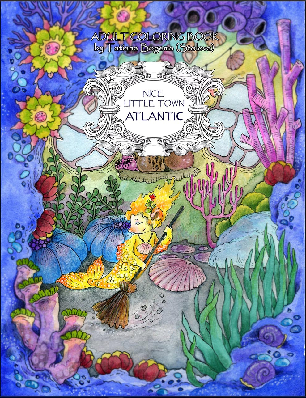 Nice Little Town Atlantic Coloring Book, Tatiana Bogema